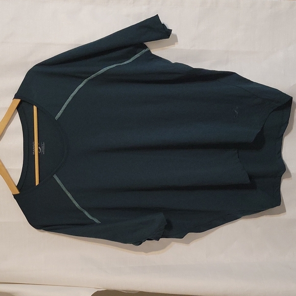 Mango sport dark green over sized tshirt women's medium - Picture 1 of 6